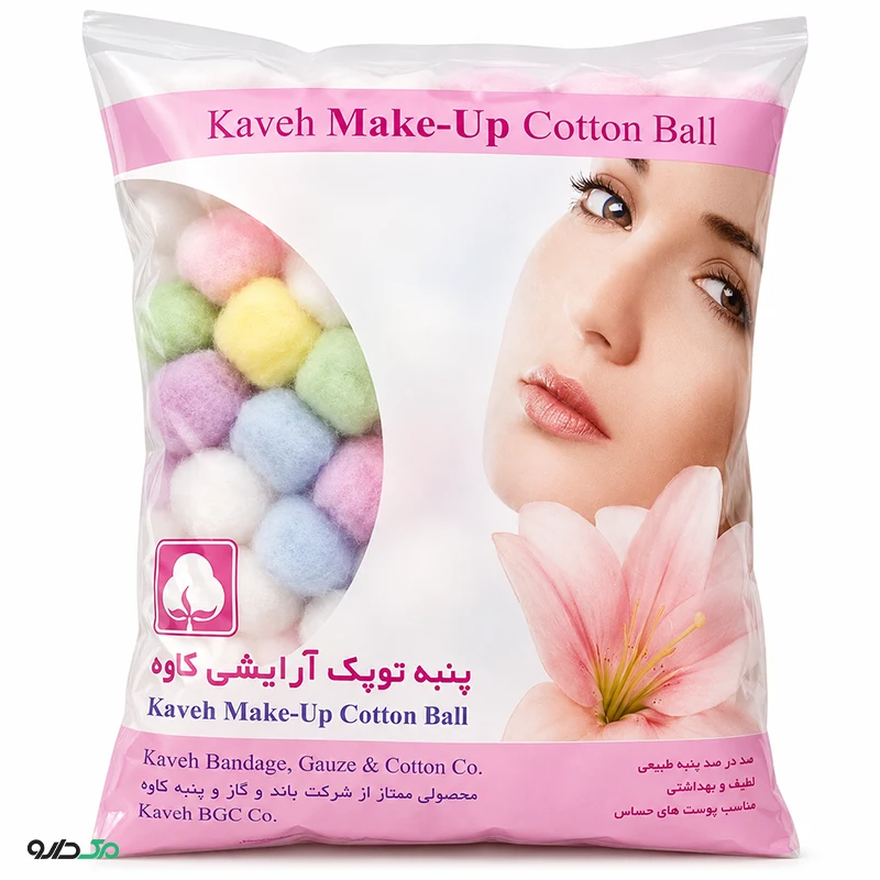 پنبه توپک بهداشتی گل